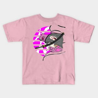 Lady Samurai Frog - Frogmurai Lady Ver. Kids T-Shirt